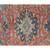 ANTIQUE SERAPI HER23 RED / BLUE 14' X 15'10"