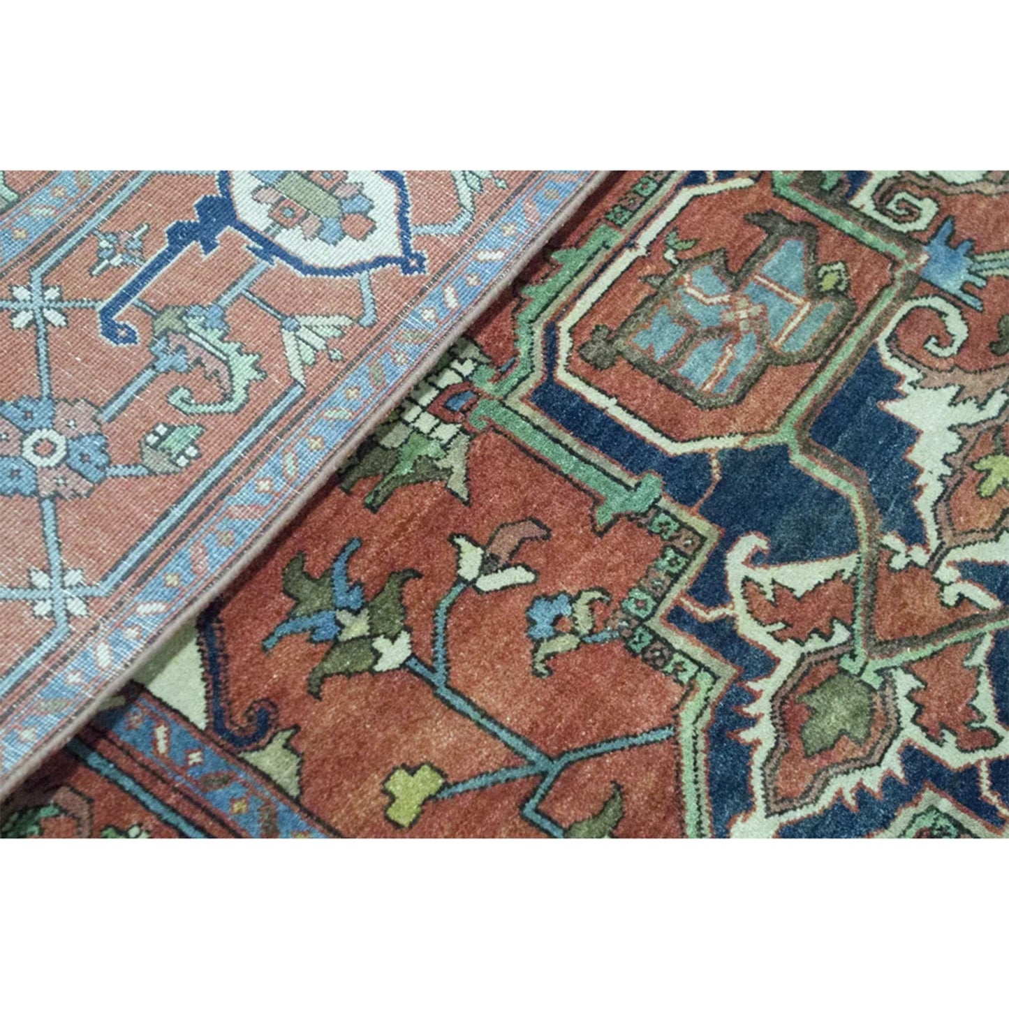 ANTIQUE SERAPI HER26 RED / RED