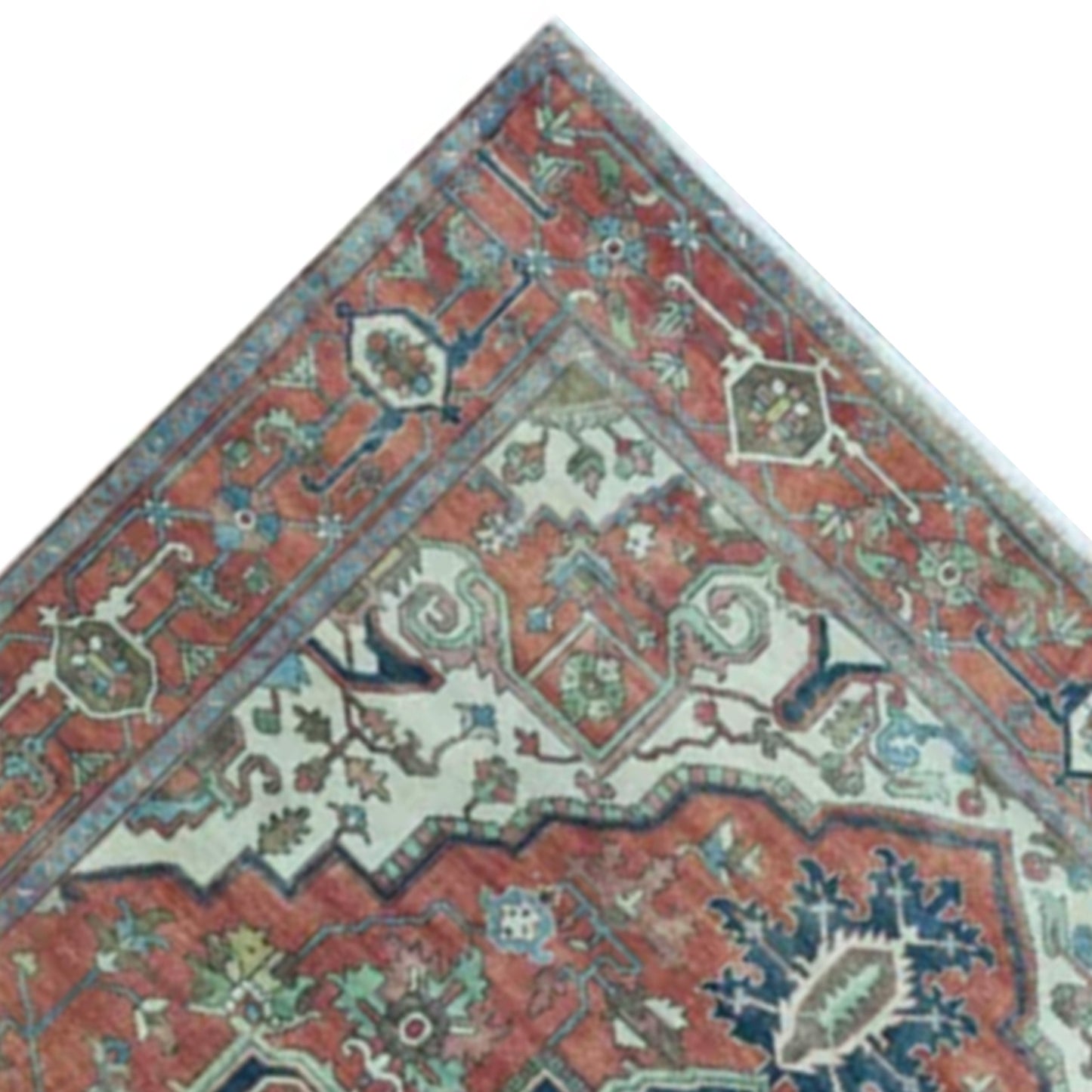 ANTIQUE SERAPI HER26 RED / RED