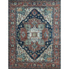 ANTIQUE SERAPI HER27 BLUE / RED