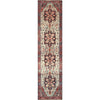 ANTIQUE SERAPI HER34 IVORY / RED