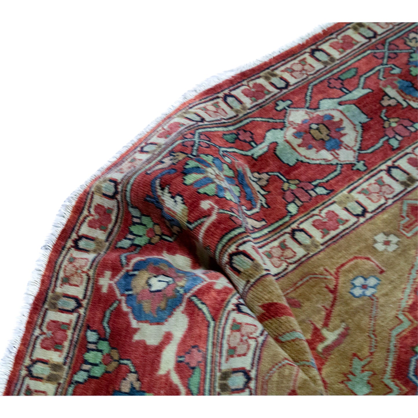 ANTIQUE SERAPI HER36 RED / RED