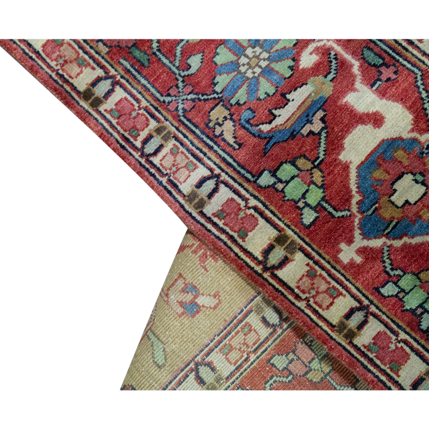 ANTIQUE SERAPI HER36 RED / RED