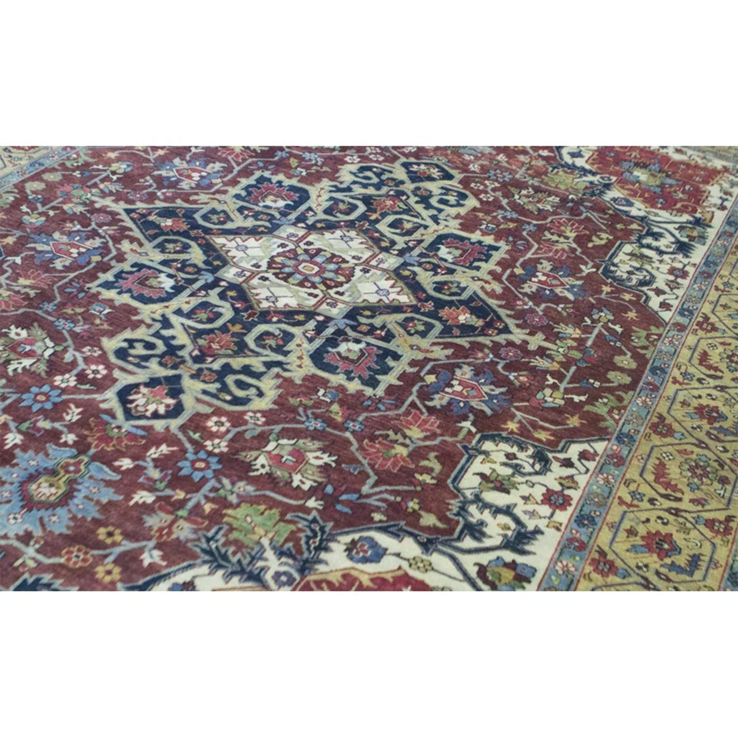 ANTIQUE SERAPI HER38 RED / GOLD