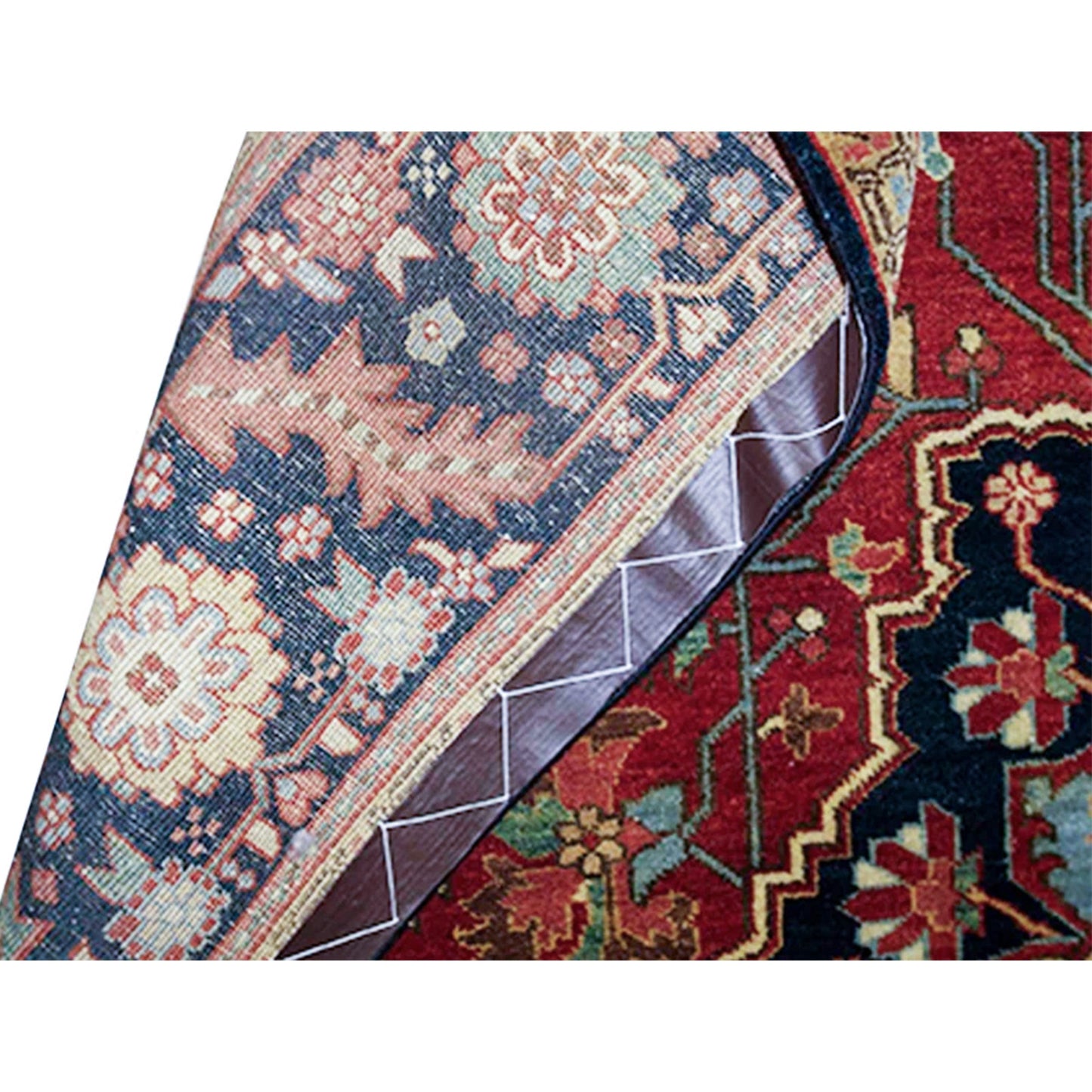 ANTIQUE SERAPI HER39 RED / BLUE