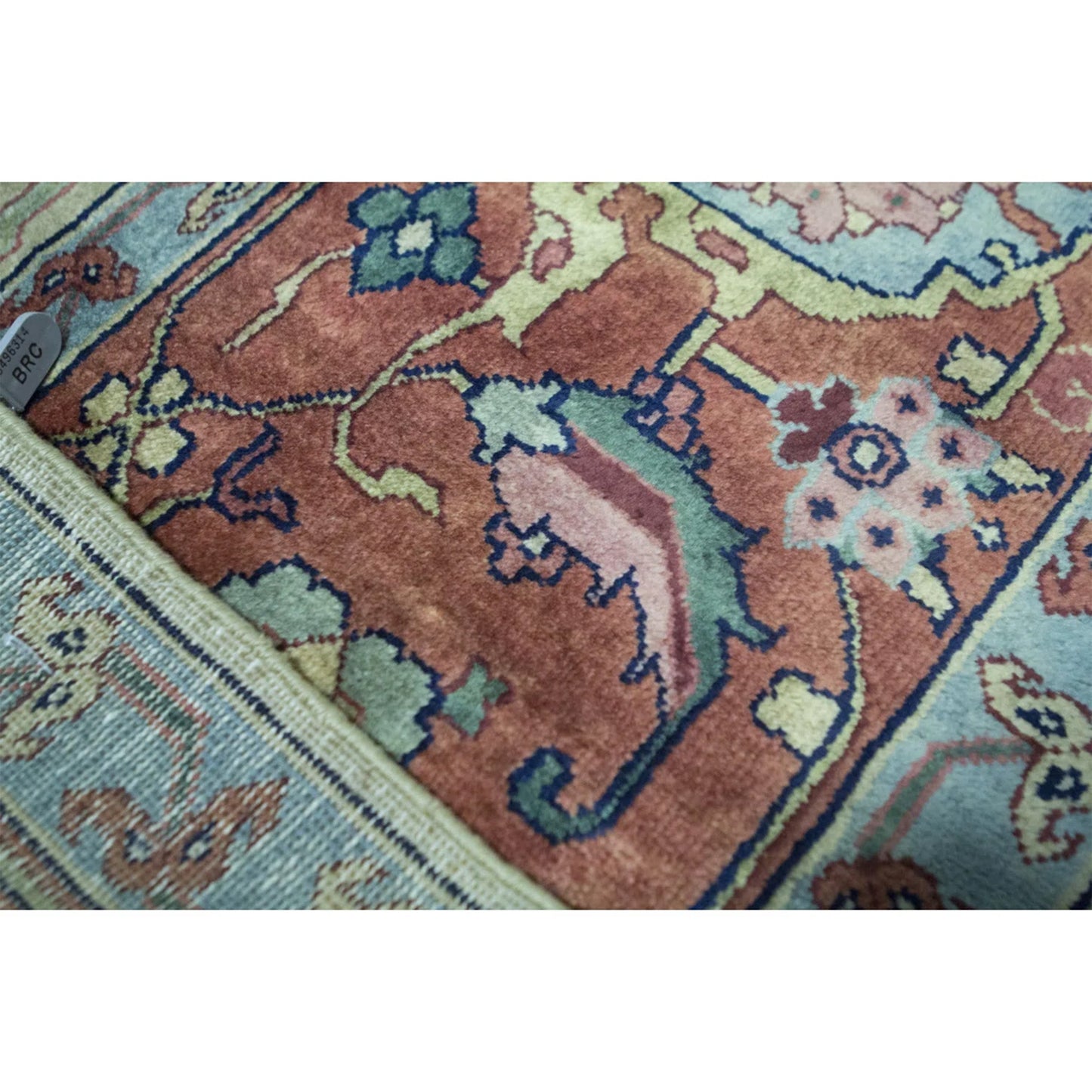 ANTIQUE SERAPI HER57 IVORY / RUST