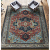 ANTIQUE SERAPI HER5B RED / IVORY 14' X 19'9"