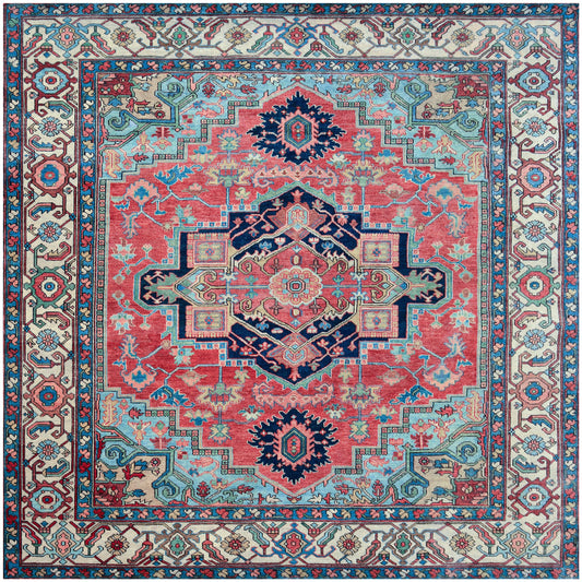 ANTIQUE SERAPI HER5B RED / IVORY
