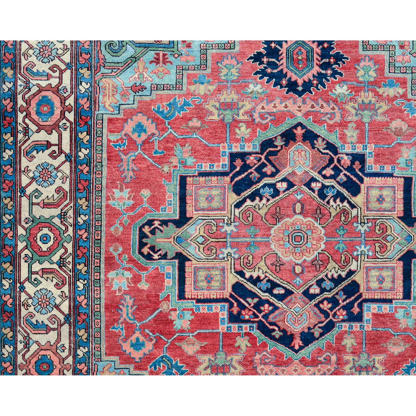 ANTIQUE SERAPI HER5B RED / IVORY