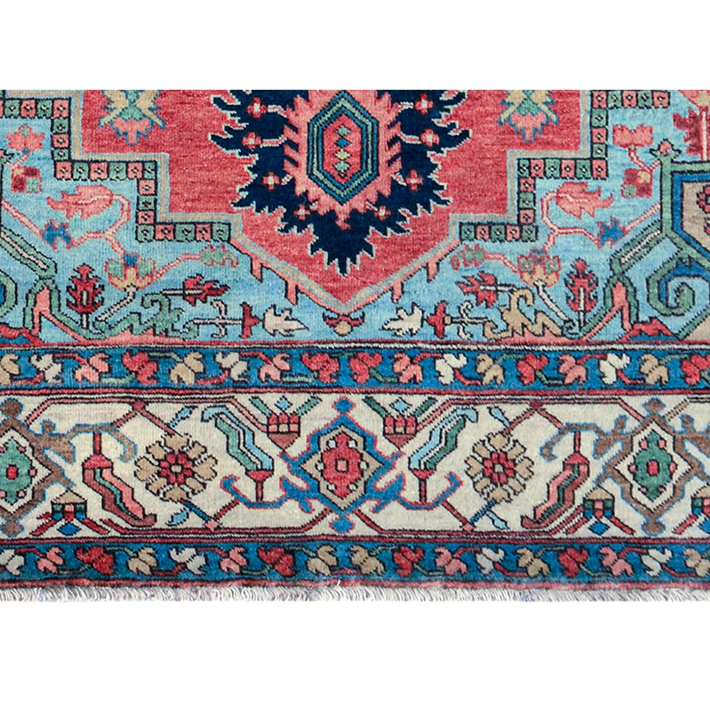 ANTIQUE SERAPI HER5B RED / IVORY