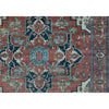 ANTIQUE SERAPI HERZ6 RED / RED