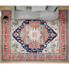 ANTIQUE SERAPI HERZ7 BLUE / RED