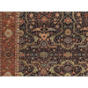 ANTIQUE SERAPI HR619 NAVY / RUST