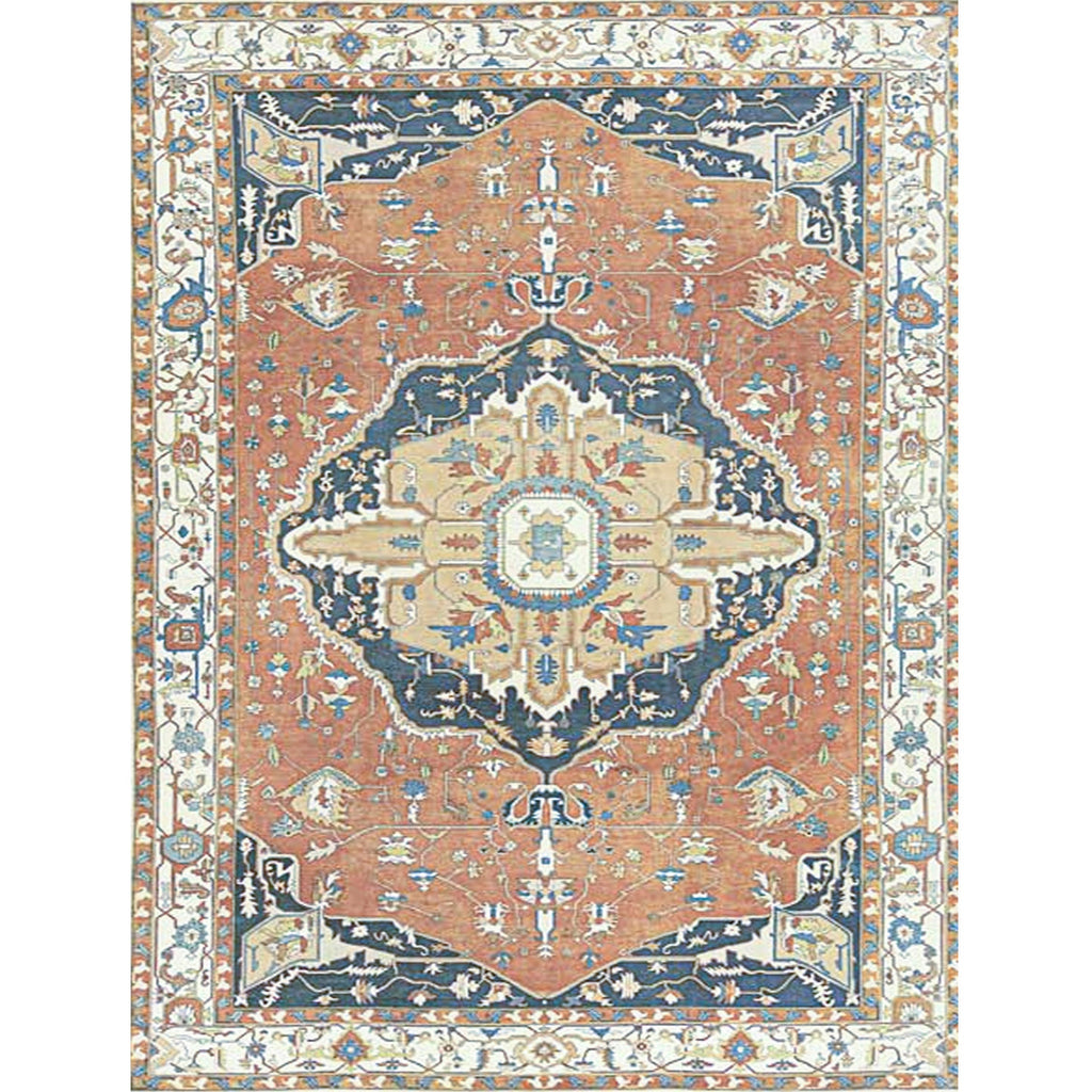 ANTIQUE SERAPI JRY-5 RED / BEIGE