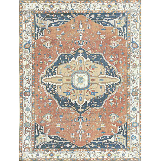 ANTIQUE SERAPI JRY-5 RED / BEIGE