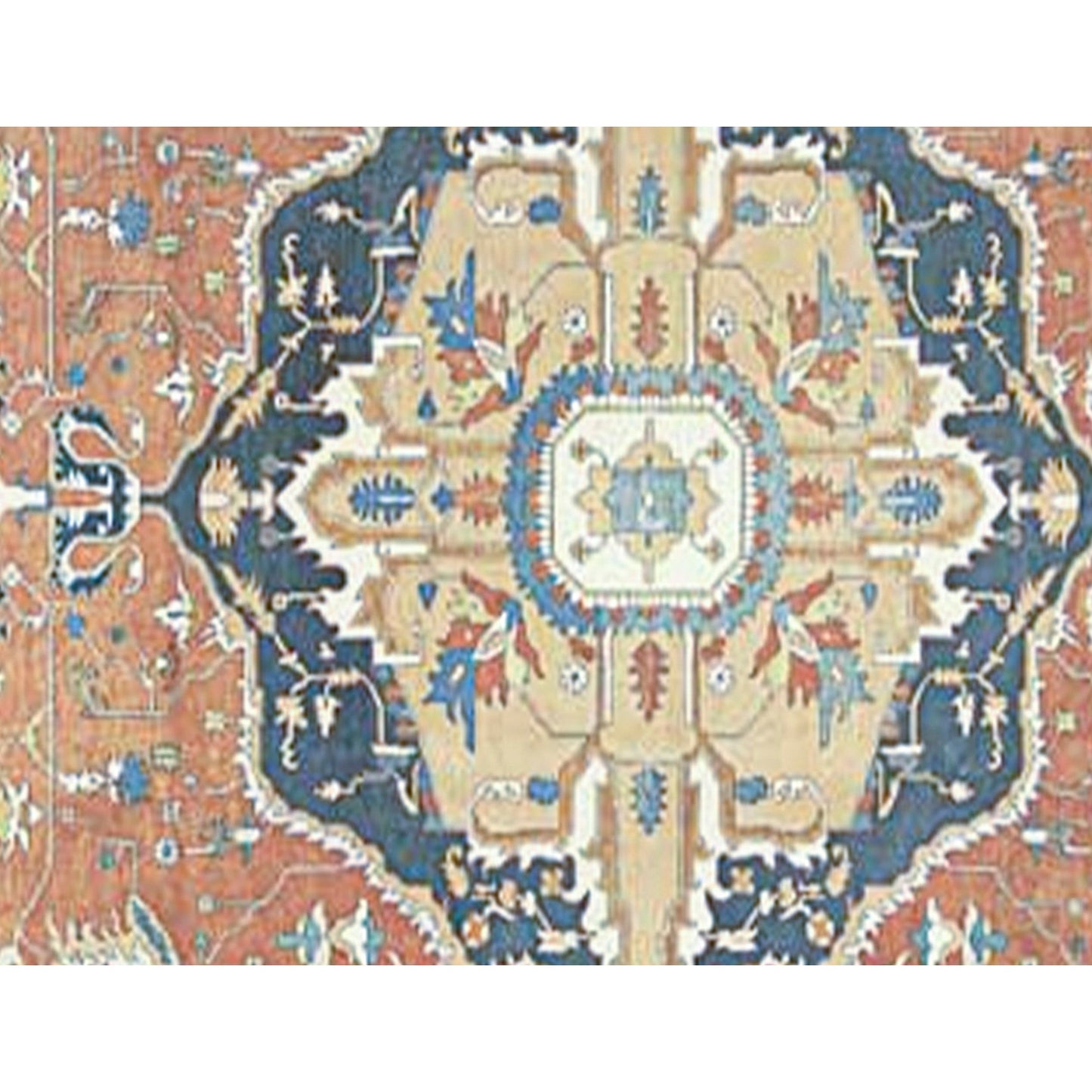 ANTIQUE SERAPI JRY-5 RED / BEIGE