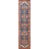 ANTIQUE SERAPI L1SER BLUE / RUST