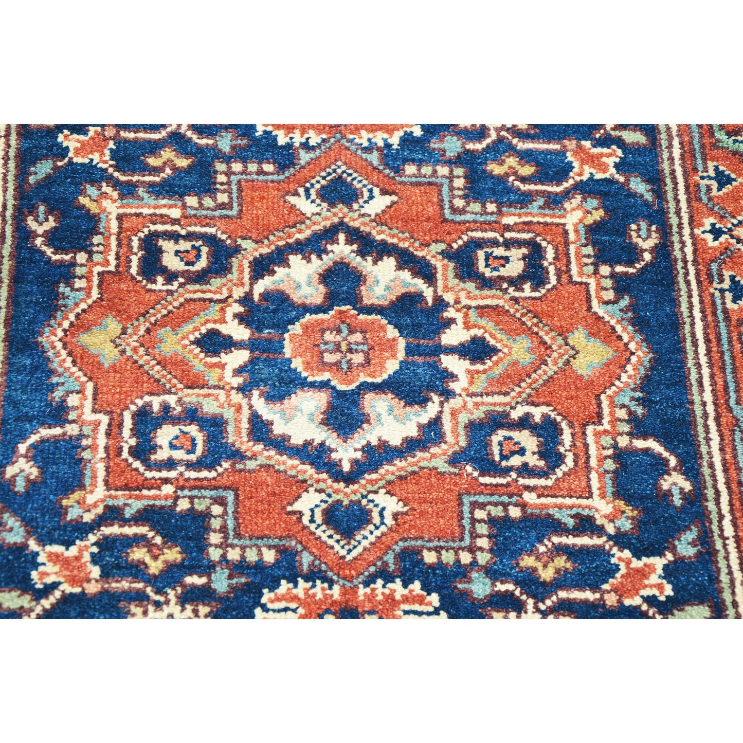 ANTIQUE SERAPI L1SER BLUE / RUST