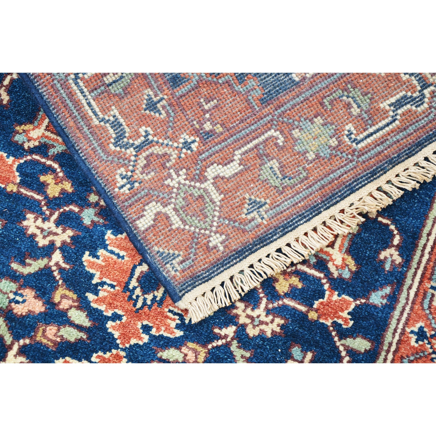 ANTIQUE SERAPI L1SER BLUE / RUST
