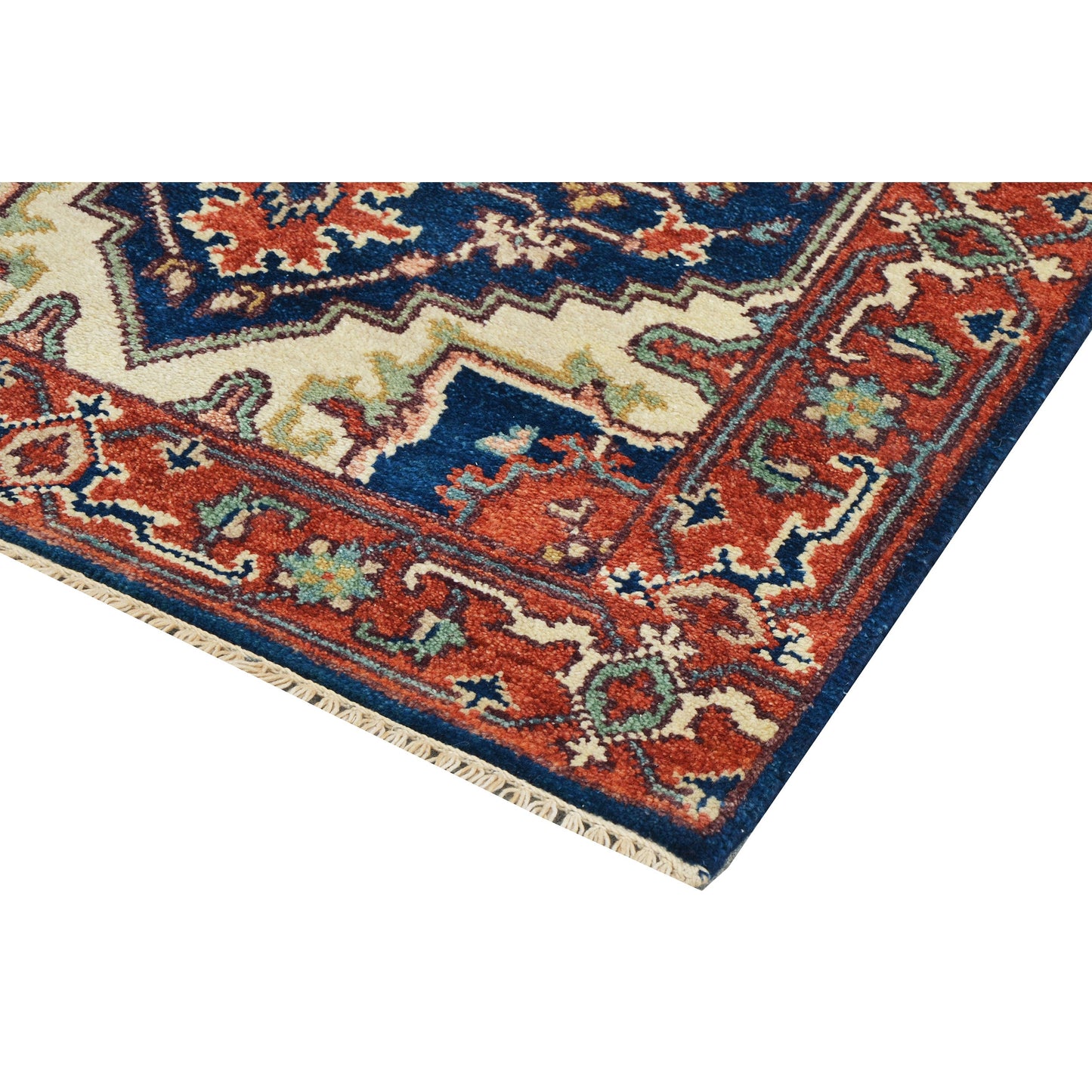ANTIQUE SERAPI L1SER BLUE / RUST