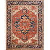 ANTIQUE SERAPI L1SER RUST / BLUE