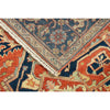 ANTIQUE SERAPI L1SER RUST / BLUE