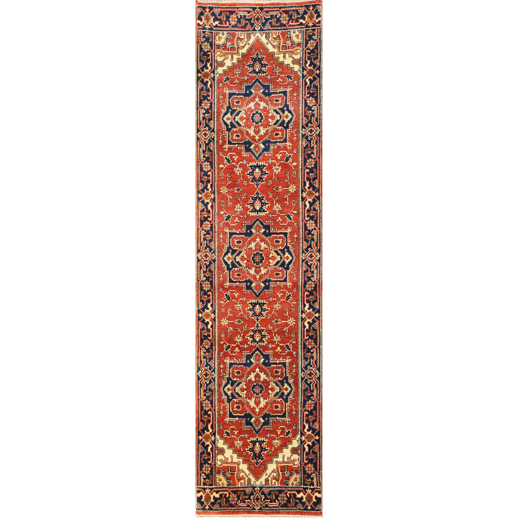 ANTIQUE SERAPI L1SER RUST / BLUE