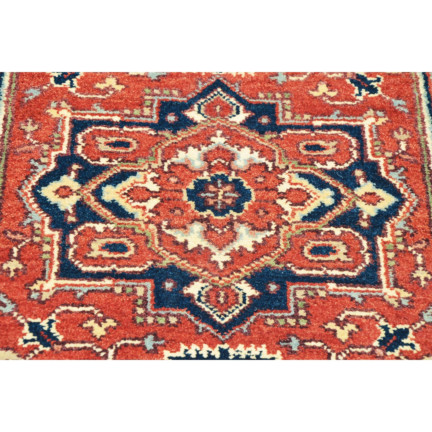 ANTIQUE SERAPI L1SER RUST / BLUE