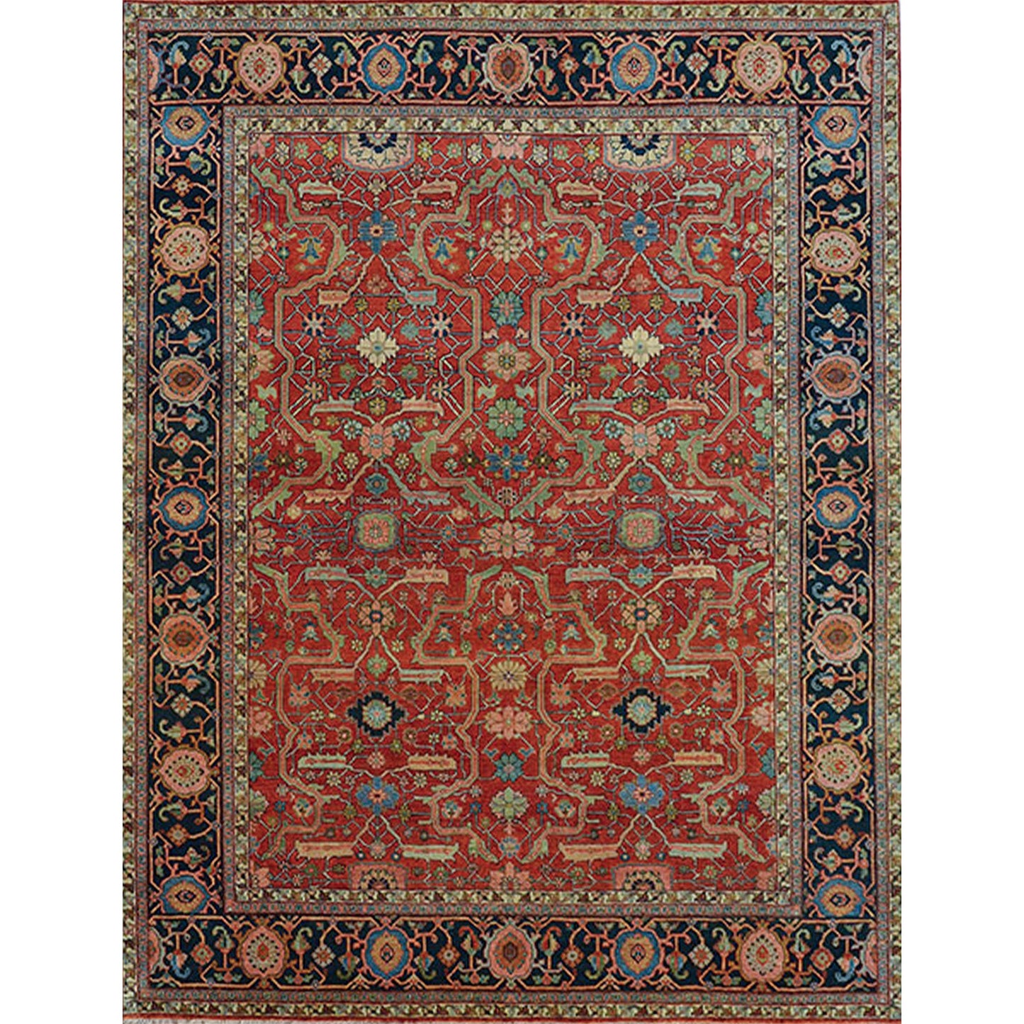 ANTIQUE SERAPI M2SER RUST / BLUE