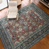 ANTIQUE SERAPI MASHD RUST / BLUE