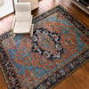 ANTIQUE SERAPI OC2SE RUST / BLUE