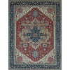 ANTIQUE SERAPI P10BS RED / BLUE