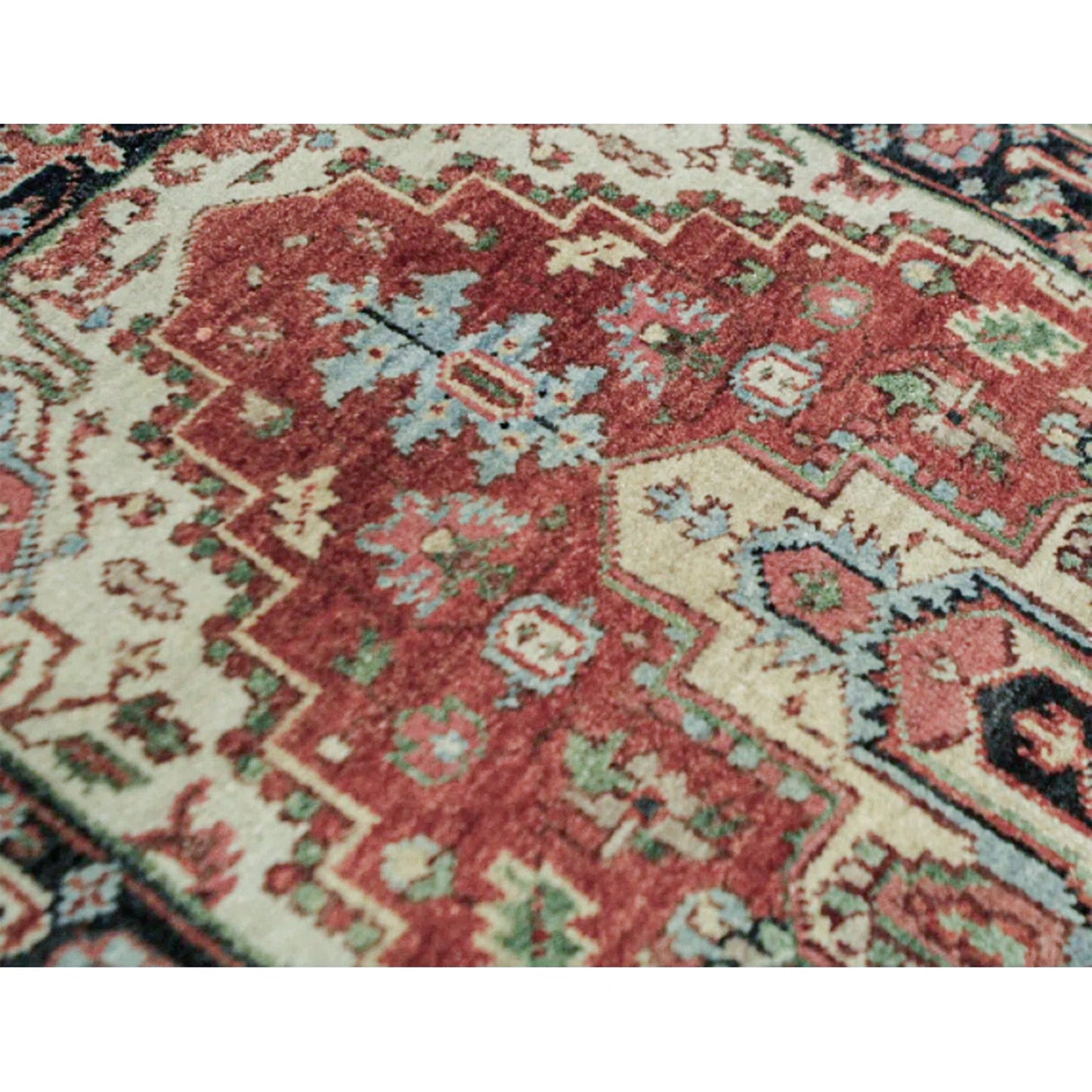 ANTIQUE SERAPI P10BS RED / BLUE