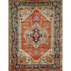 ANTIQUE SERAPI P10BS RUST / BLUE
