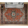 ANTIQUE SERAPI P17SE RUST / BLUE