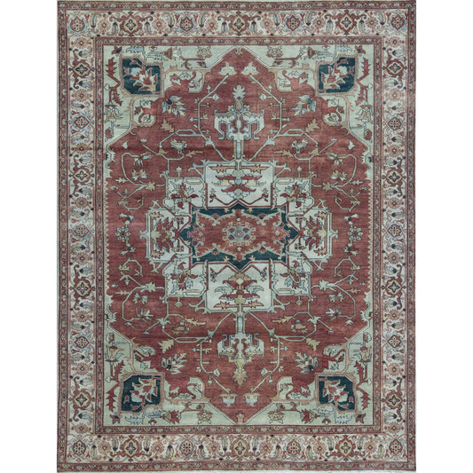 ANTIQUE SERAPI P2SER RED / IVORY