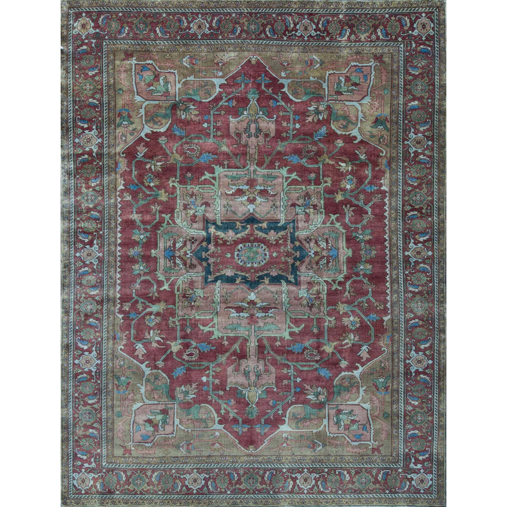 ANTIQUE SERAPI P2SER RED / RED