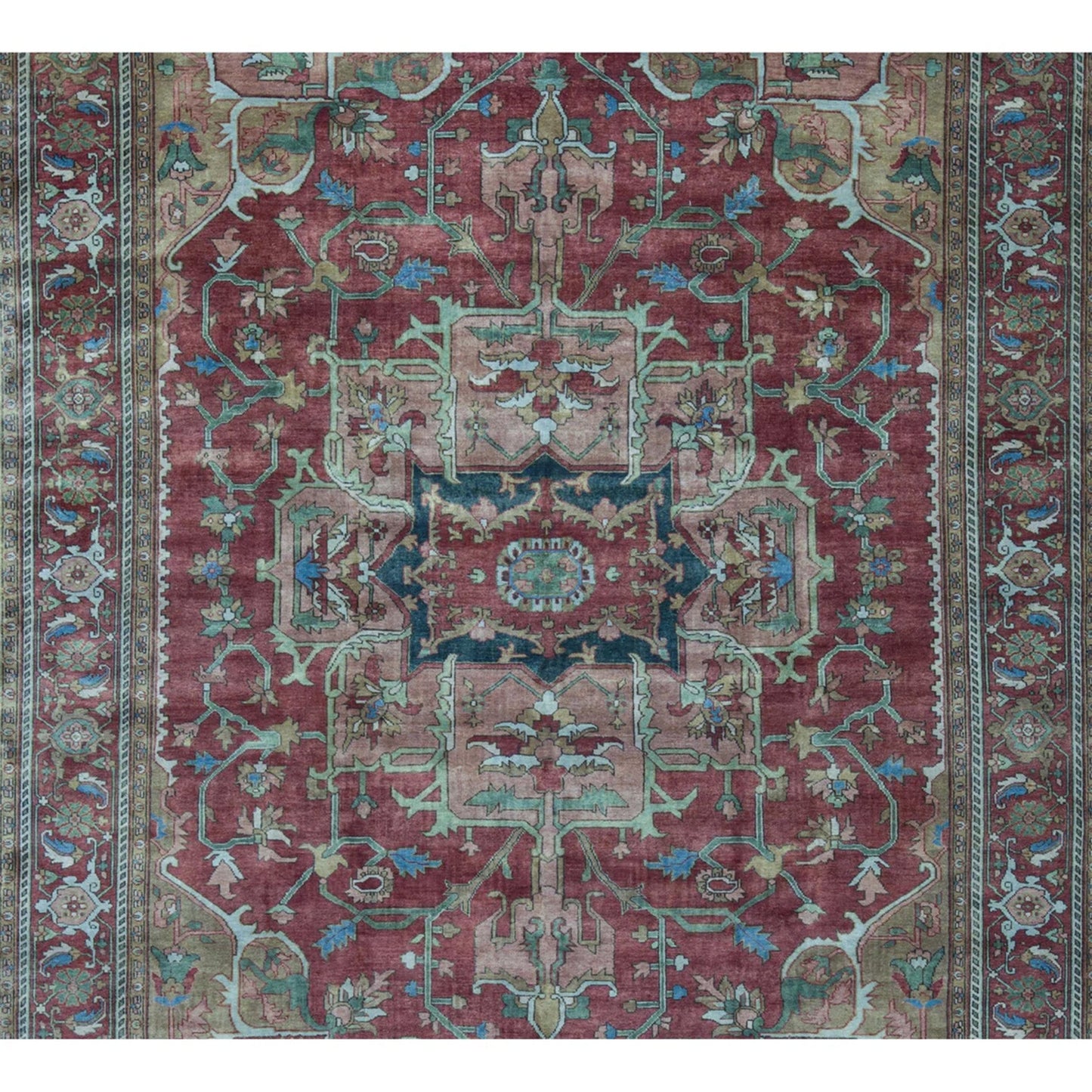 ANTIQUE SERAPI P2SER RED / RED