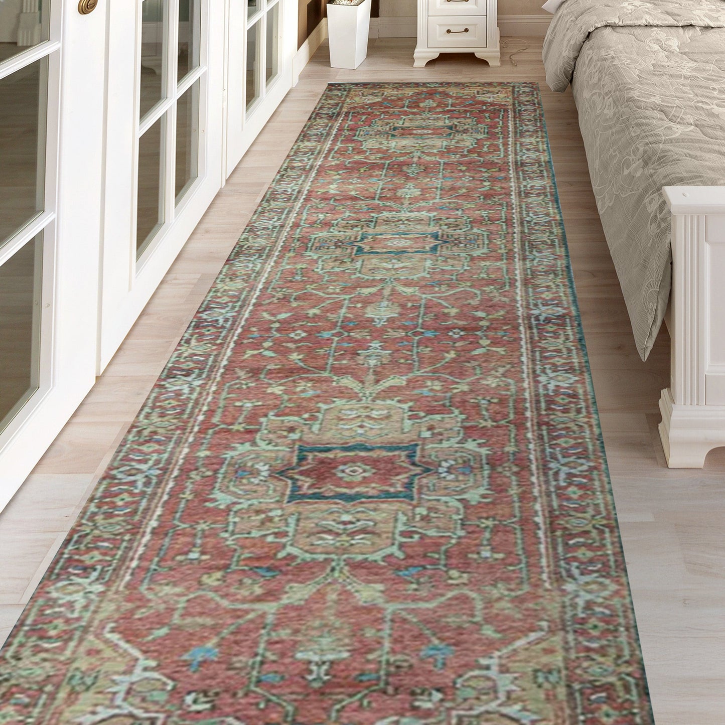 ANTIQUE SERAPI P2SER RED / RED