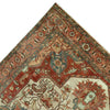 ANTIQUE SERAPI P4BSE IVORY / RED