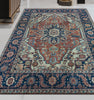 ANTIQUE SERAPI P5SER RED / BLUE 13'10" X 19'9"
