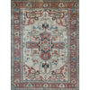 ANTIQUE SERAPI P6CSE IVORY / RED