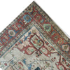 ANTIQUE SERAPI P6CSE IVORY / RED