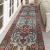 ANTIQUE SERAPI P6CSE IVORY / RED