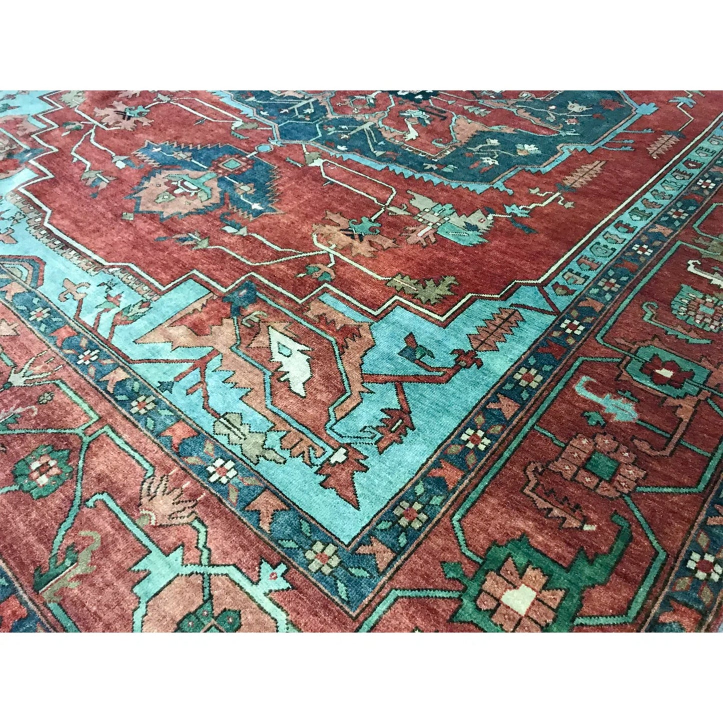 ANTIQUE SERAPI P7BSE RED / RUST