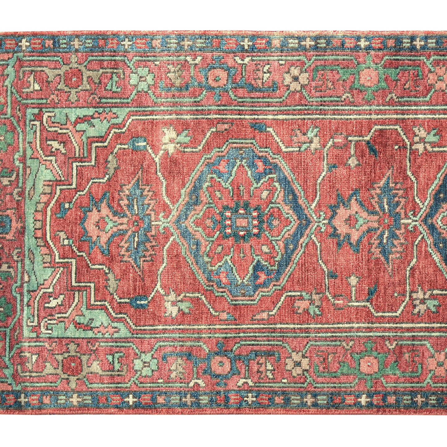 ANTIQUE SERAPI P7BSE RED / RUST