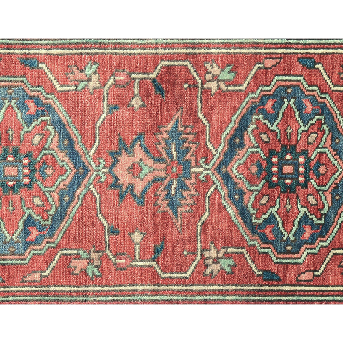 ANTIQUE SERAPI P7BSE RED / RUST