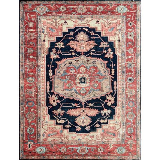ANTIQUE SERAPI P7CSE RED / BLUE