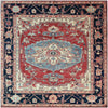 ANTIQUE SERAPI P7CSE RED / BLUE
