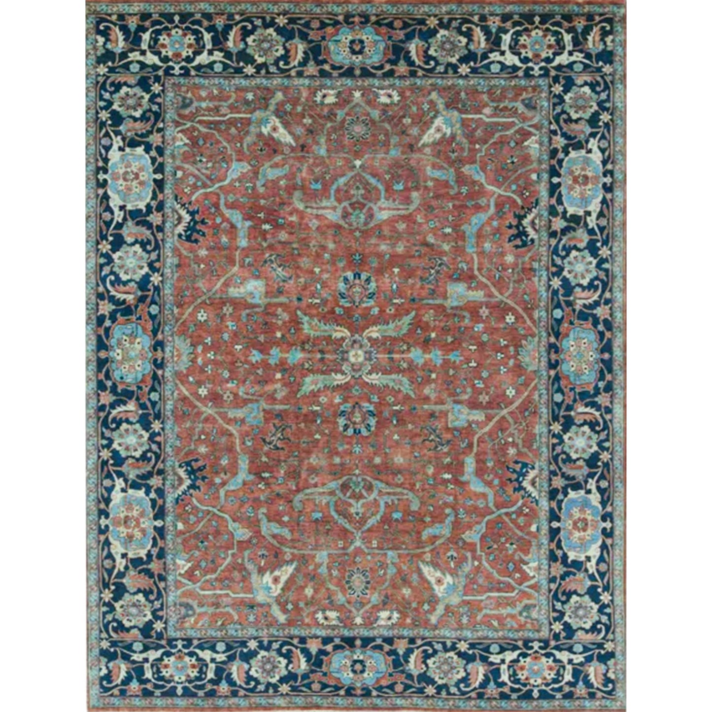 ANTIQUE SERAPI S11SE RUST / BLUE